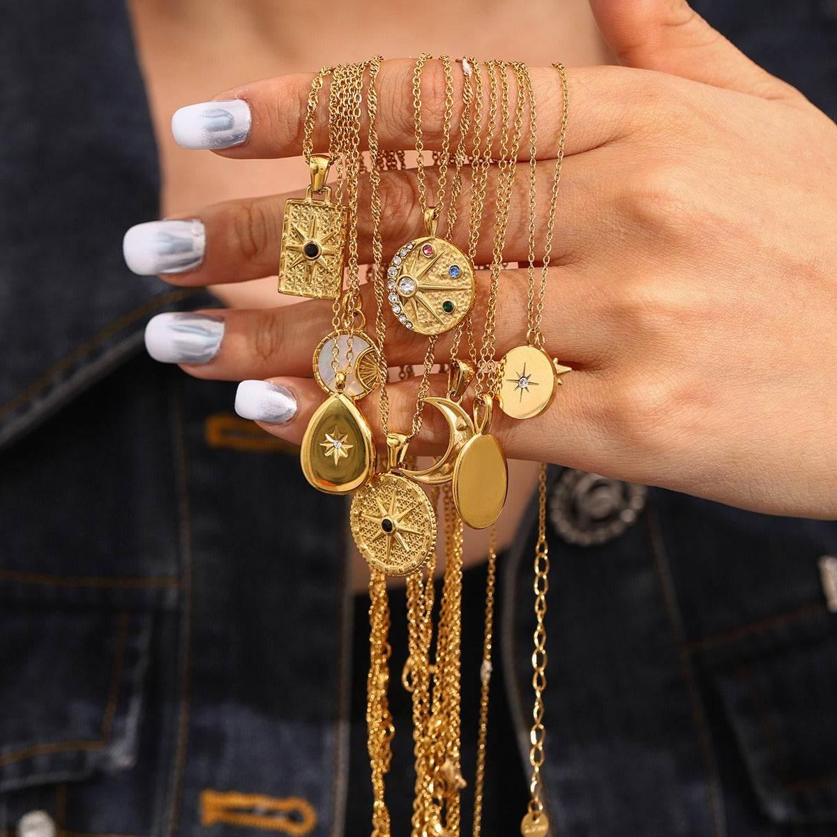 The Mother Moon Necklace - Salt Lily