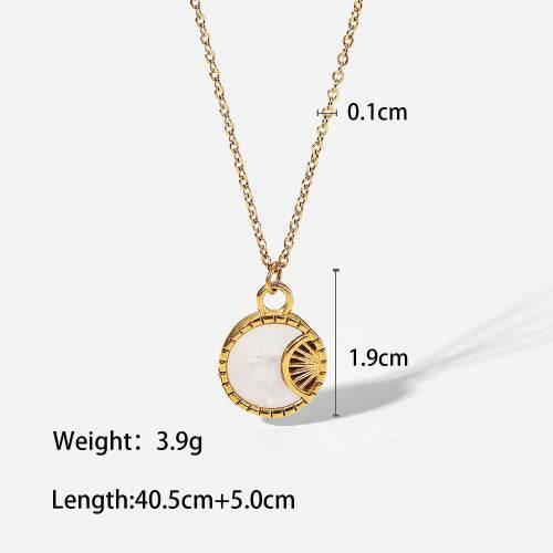 The Mother Moon Necklace - Salt Lily