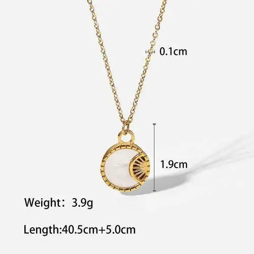 The Mother Moon Necklace - Salt Lily