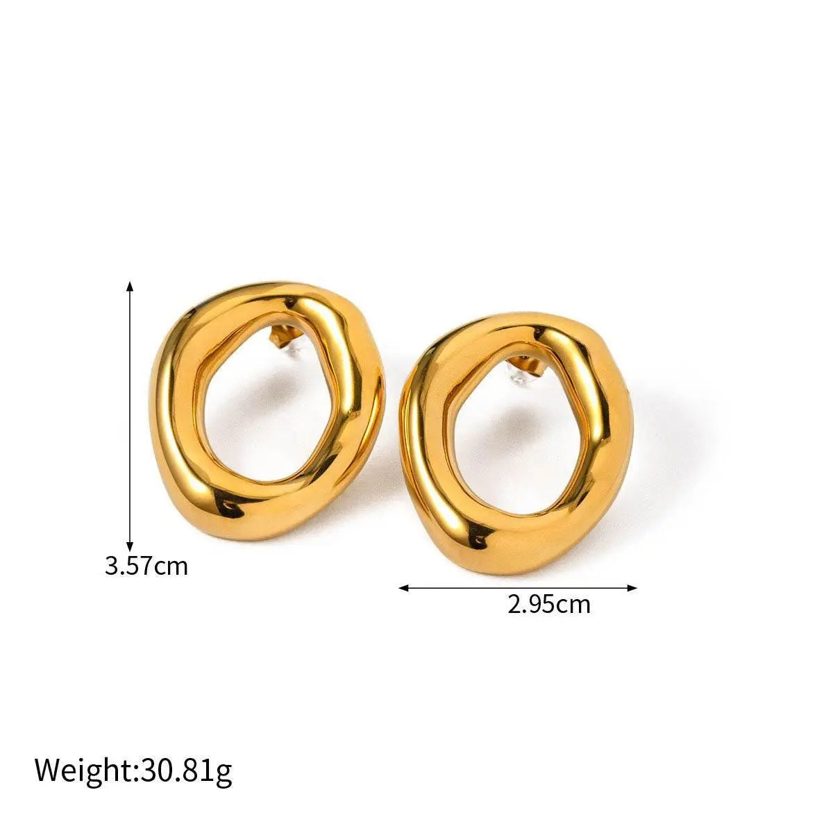 Opus Earrings - Salt Lily