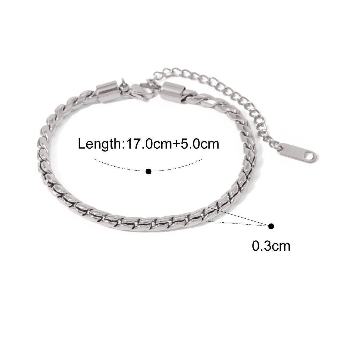 Beach Twist Necklace & Bracelet Set - Salt Lily