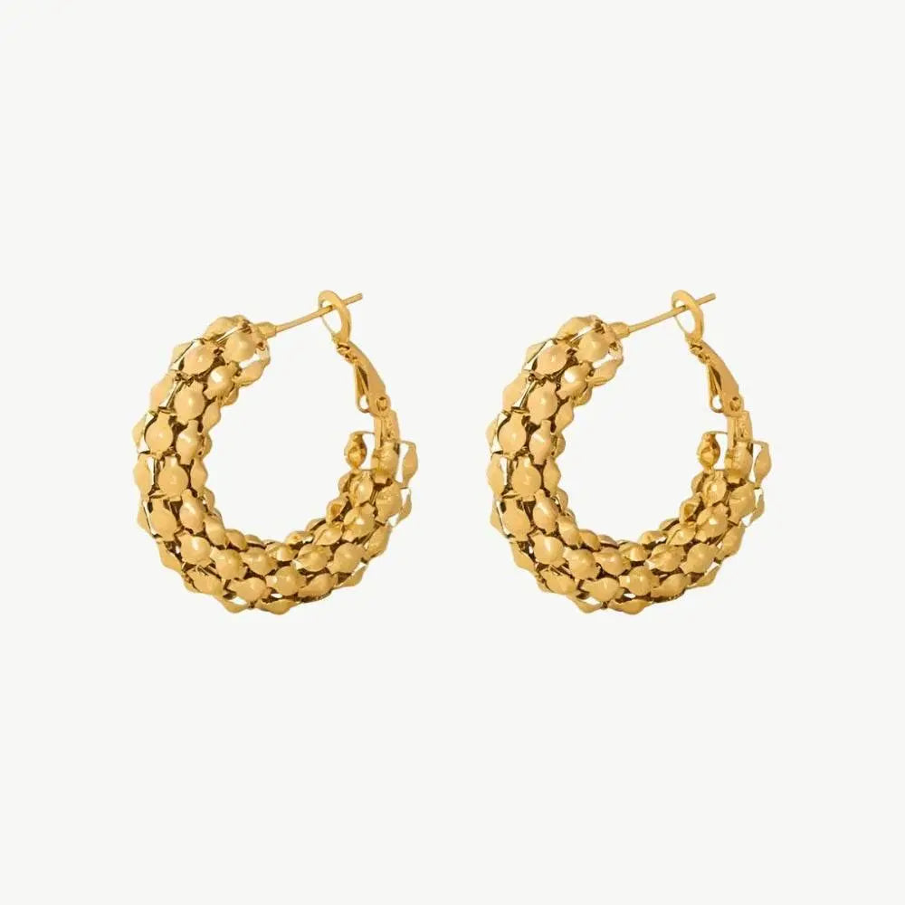 Scales Earrings - Salt Lily