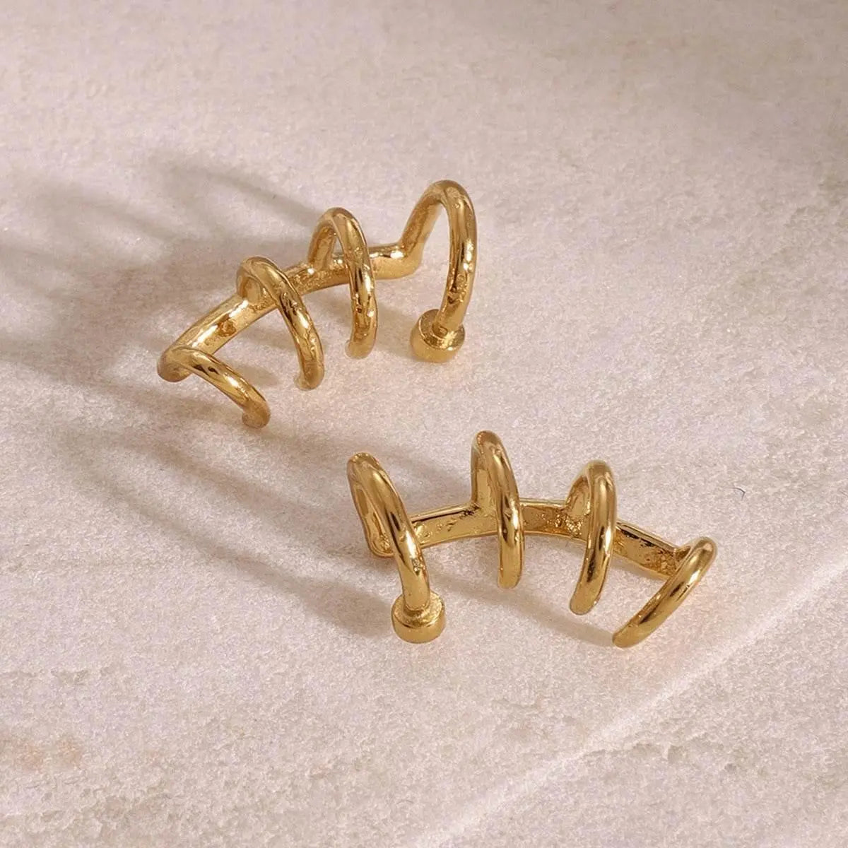 Quad Hoops (No Piercing Needed) - Salt Lily
