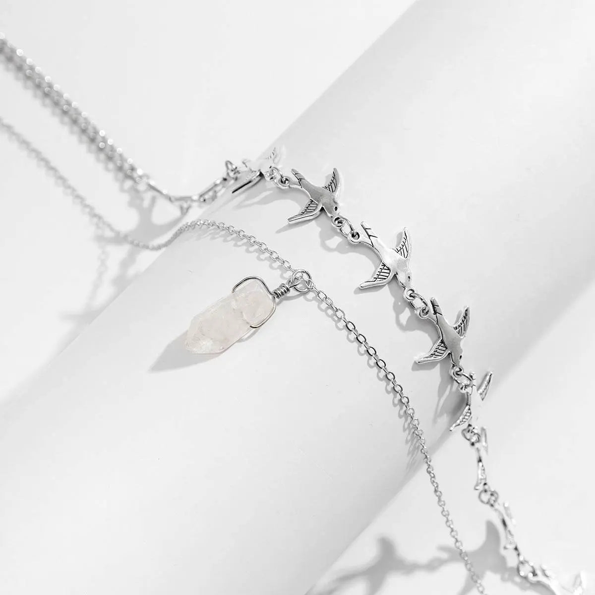 Swallow Necklace - Salt Lily