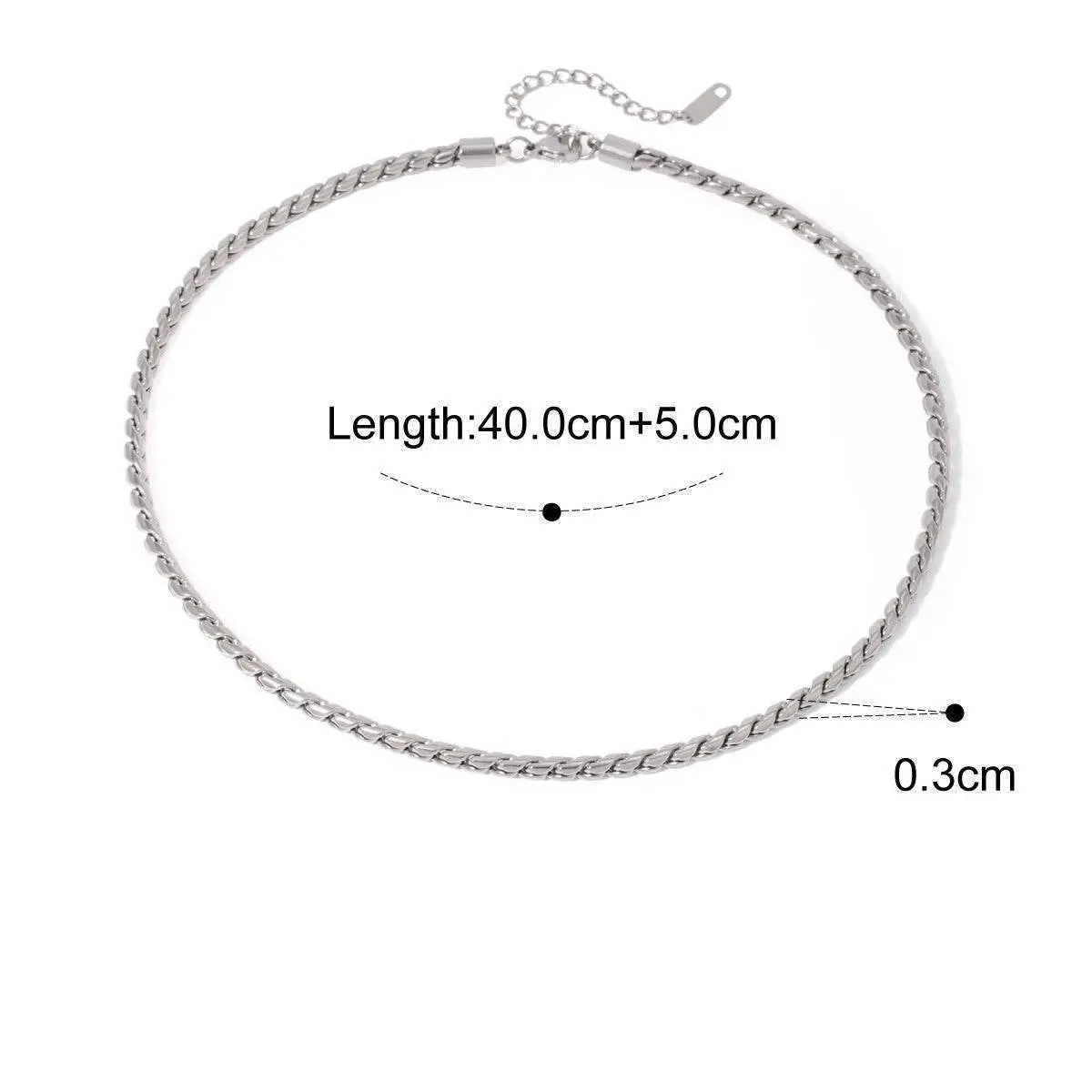 Beach Twist Necklace & Bracelet Set - Salt Lily