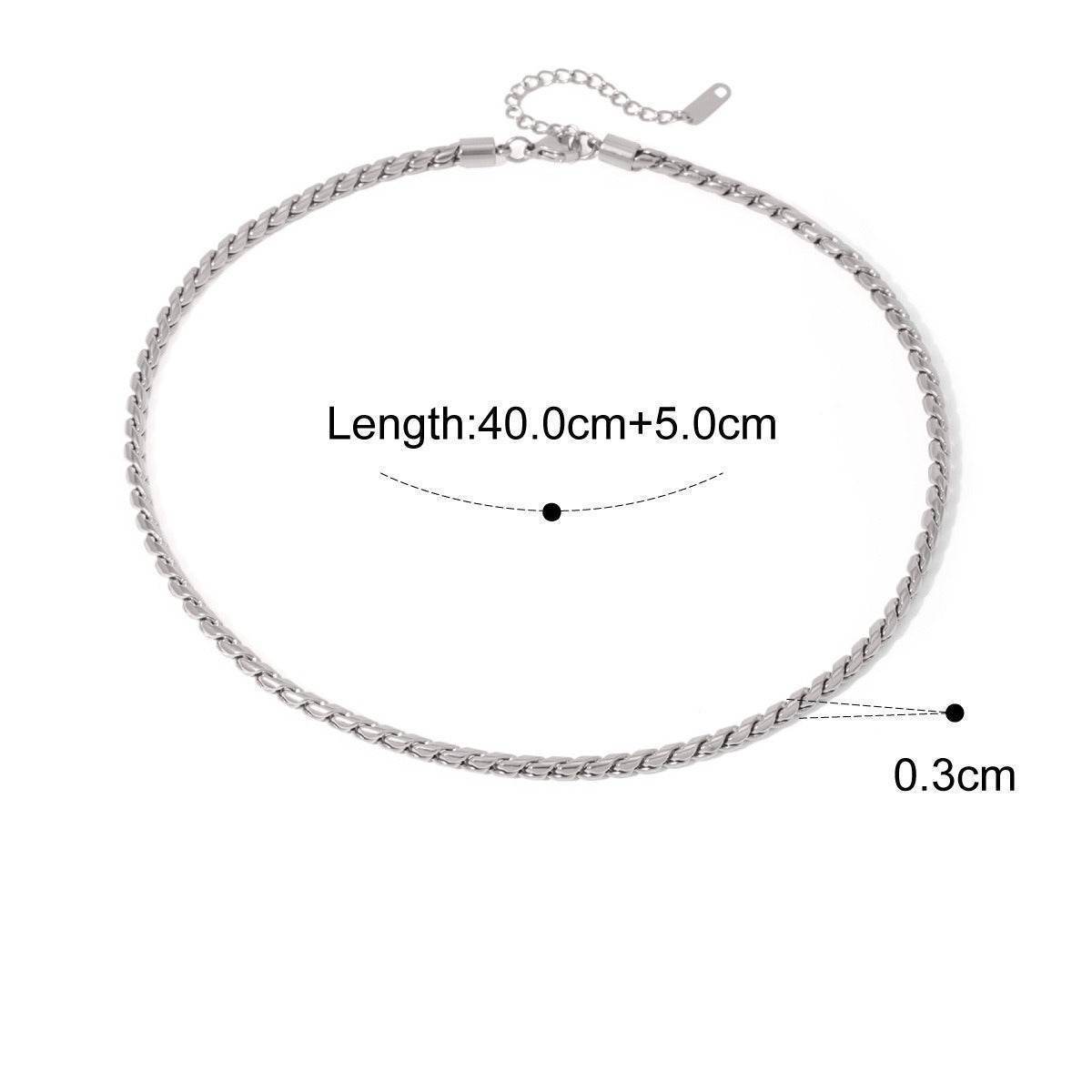 Beach Twist Necklace & Bracelet Set - Salt Lily