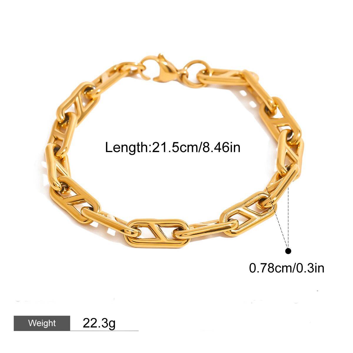 Paperclip Bracelet - Salt Lily