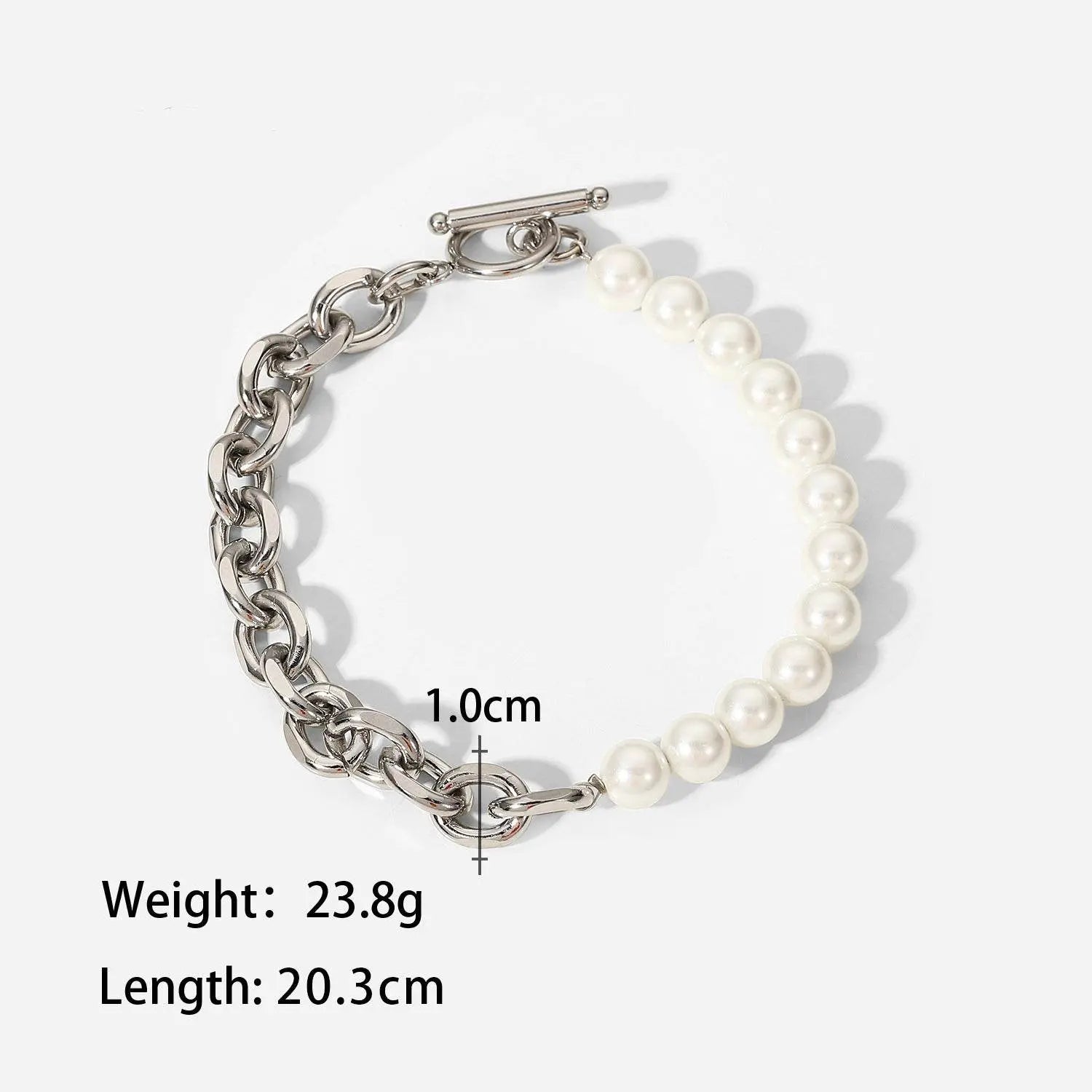 Punk Pearl Bracelet - Salt Lily
