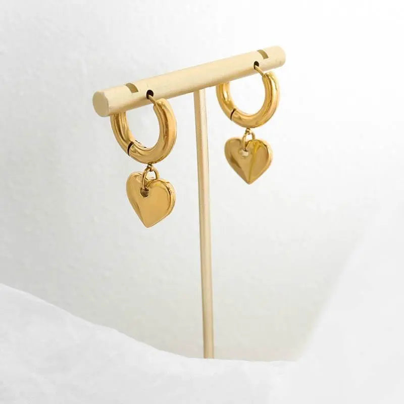 Heart Earrings - Salt Lily