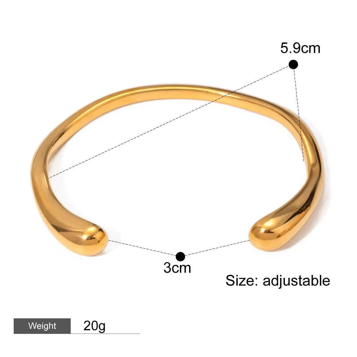 Droplet Bracelet - Salt Lily