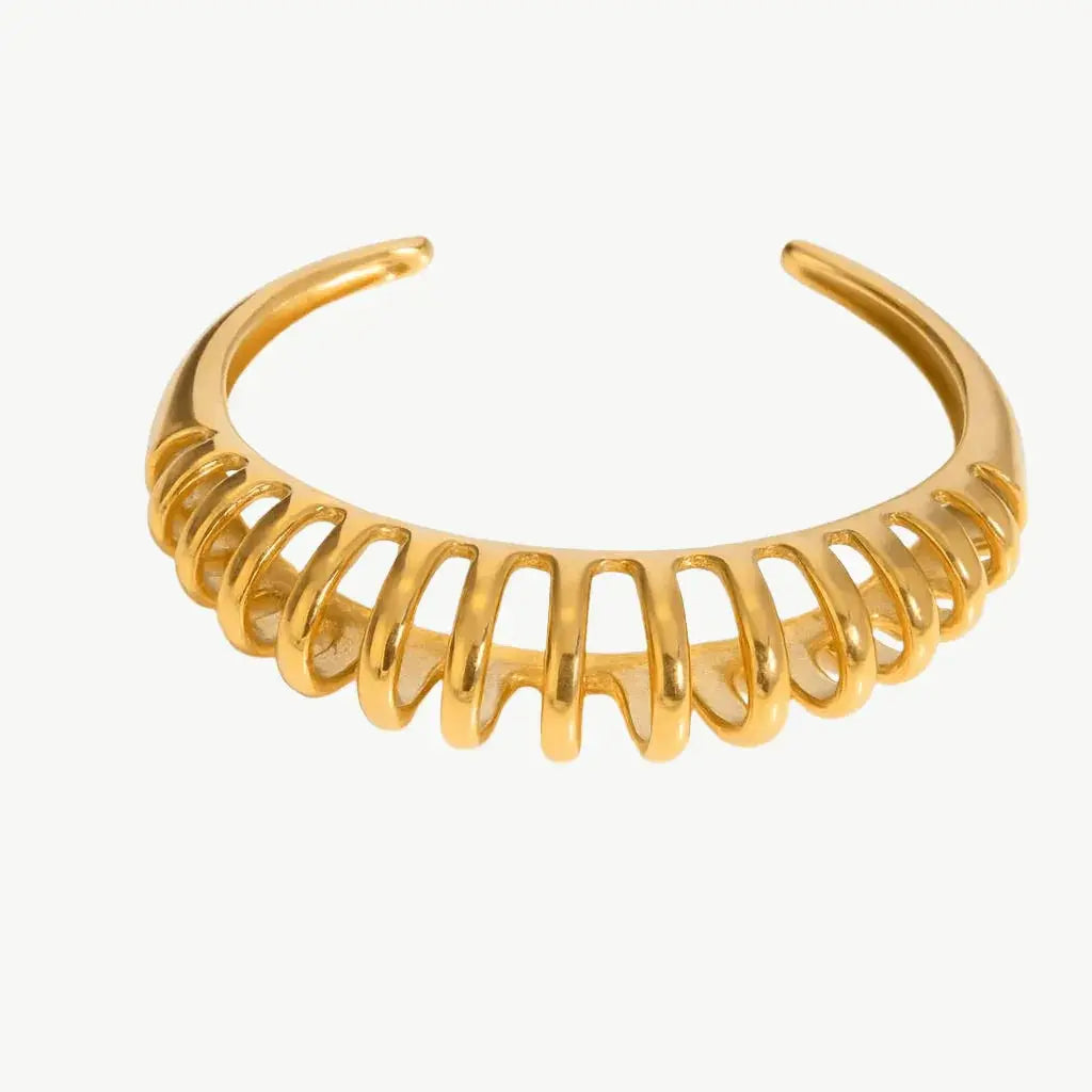 Hollow Bracelet / Earrings Set - Sold Separately - Salt Lily