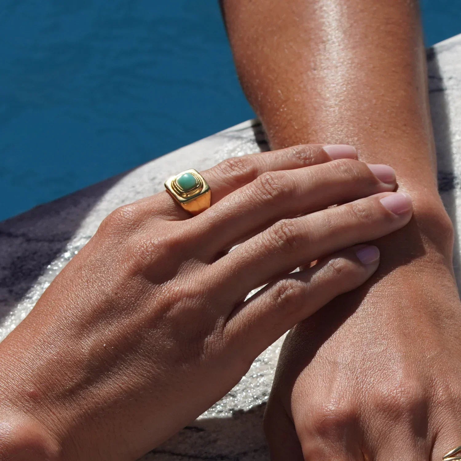 Lapis Ring - Salt Lily