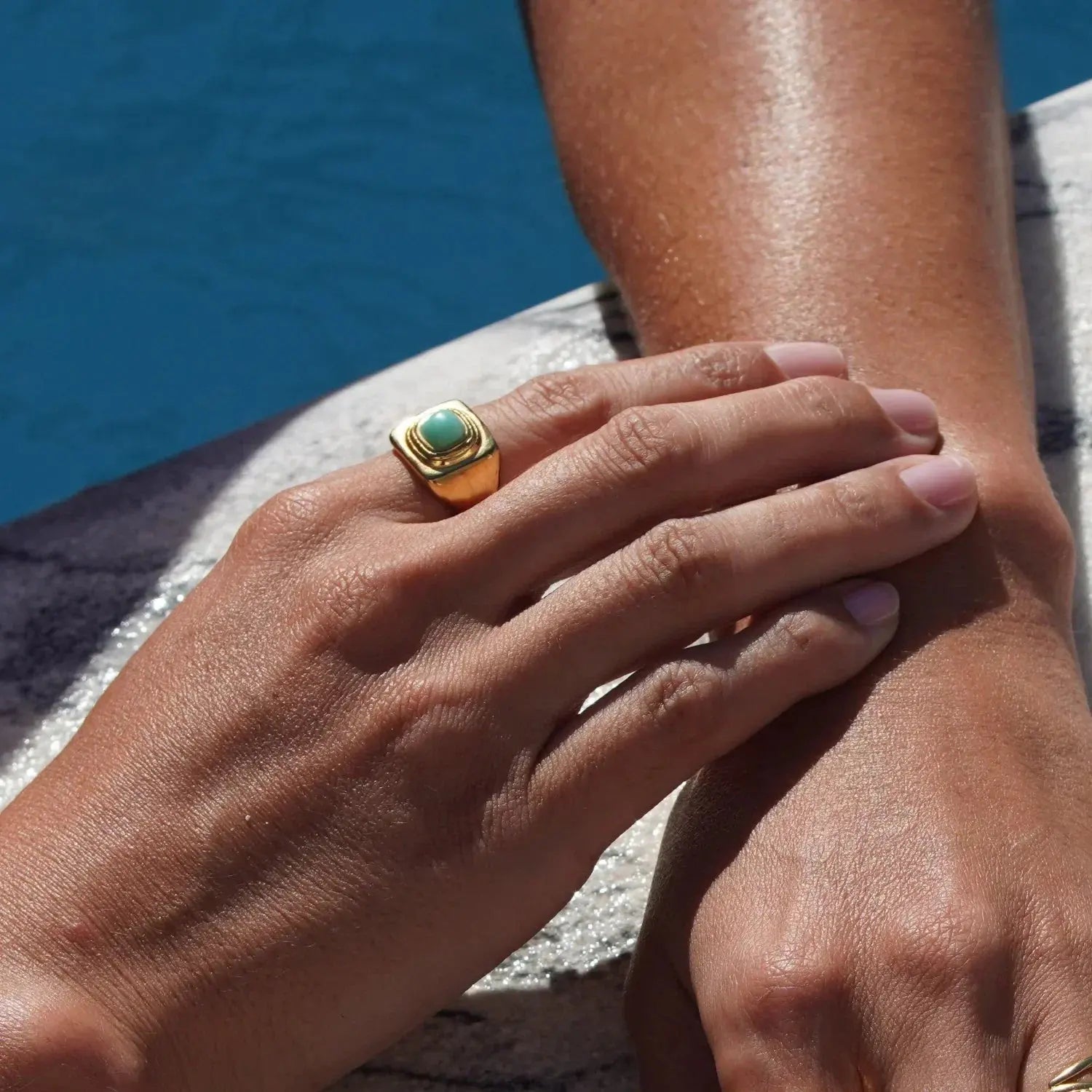 Lapis Ring - Salt Lily