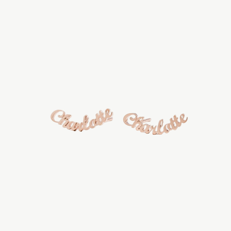 Idea Stud Earrings - Customizable