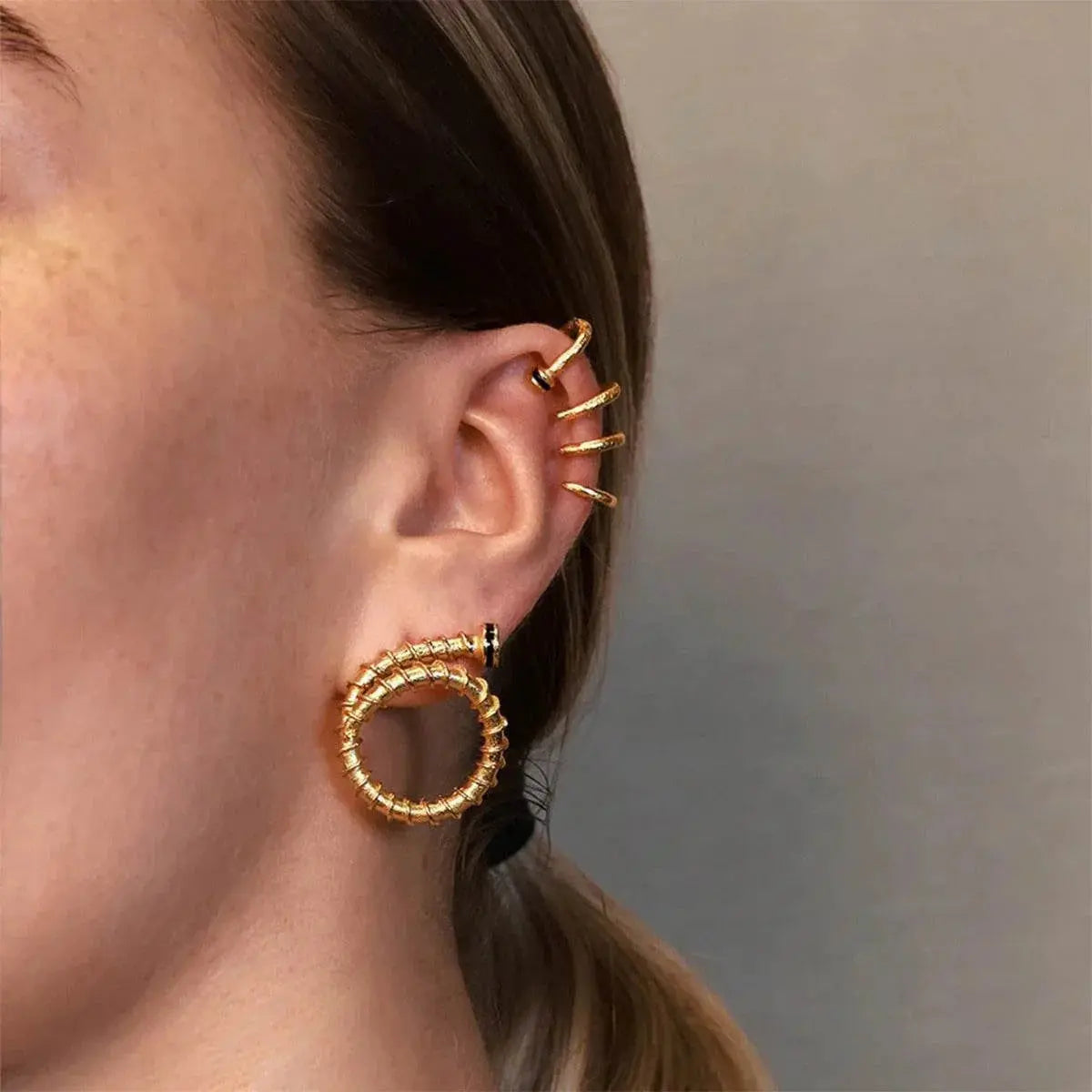 Quad Hoops (No Piercing Needed) - Salt Lily