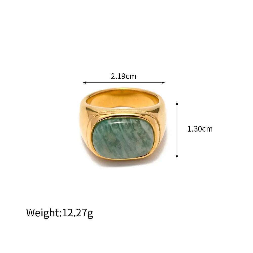 Agate Stone Rings - Salt Lily