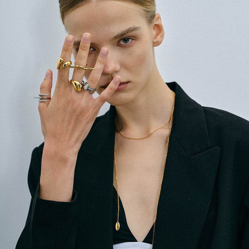 Axis Ring - Salt Lily