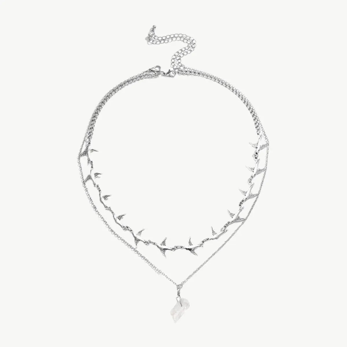 Swallow Necklace - Salt Lily