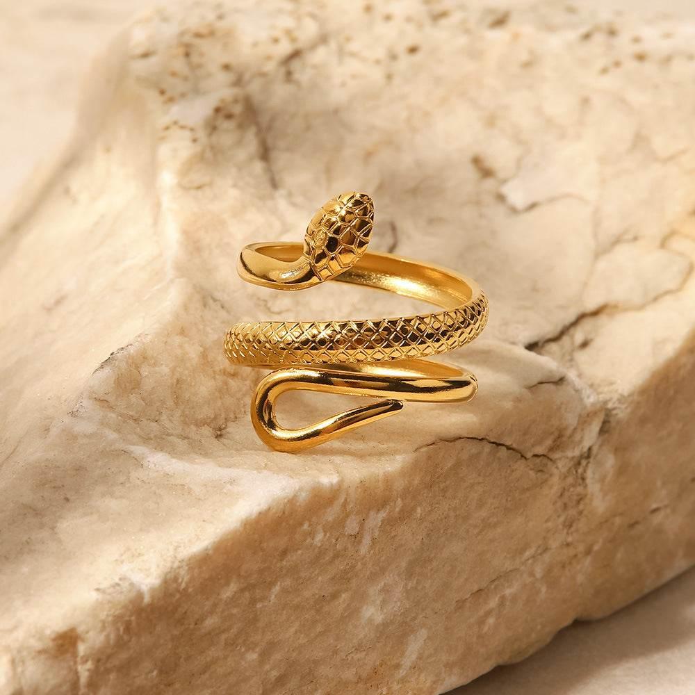 The Mamba Snake Ring - Salt Lily
