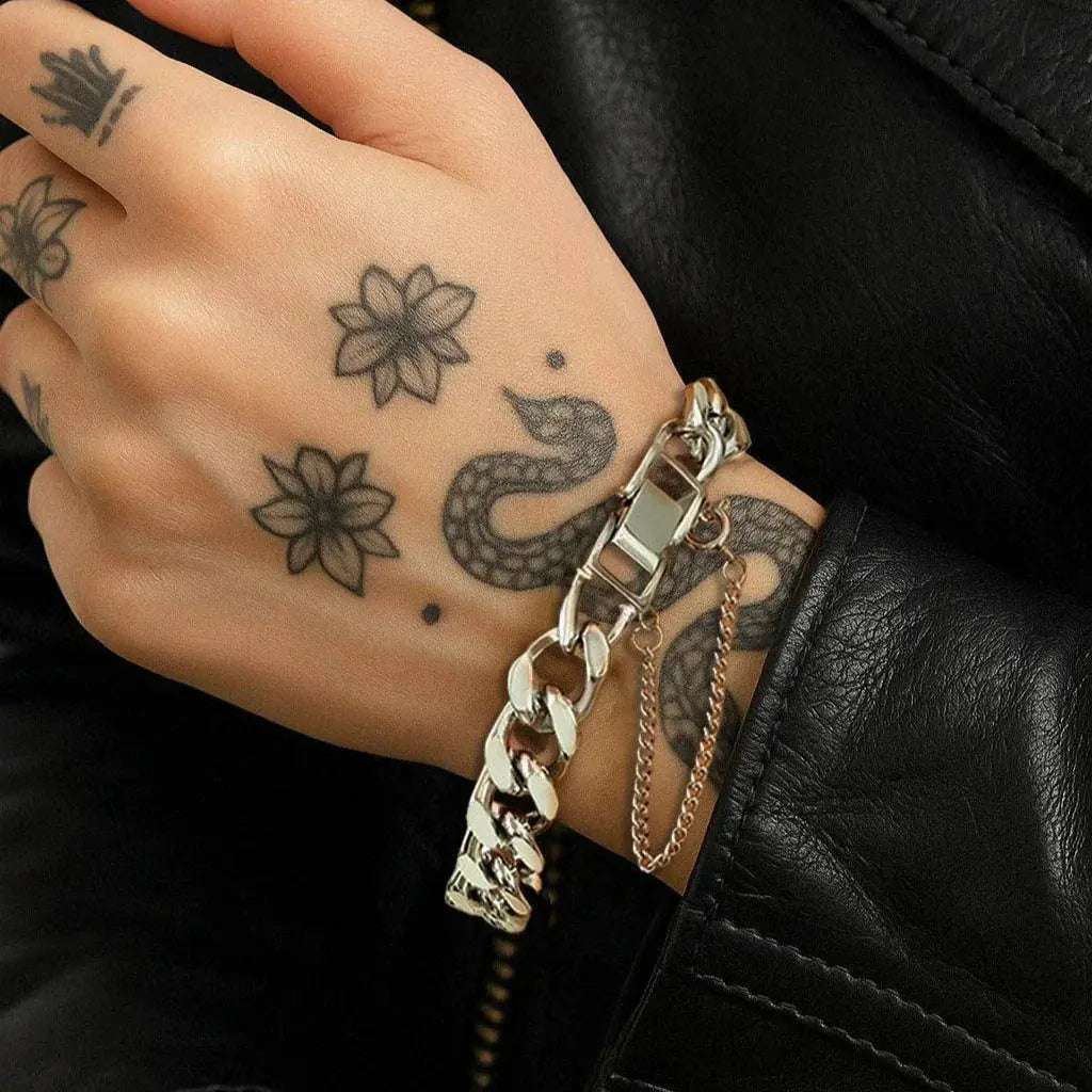 Chunky Tassel Necklace & Bracelet Set - Salt Lily