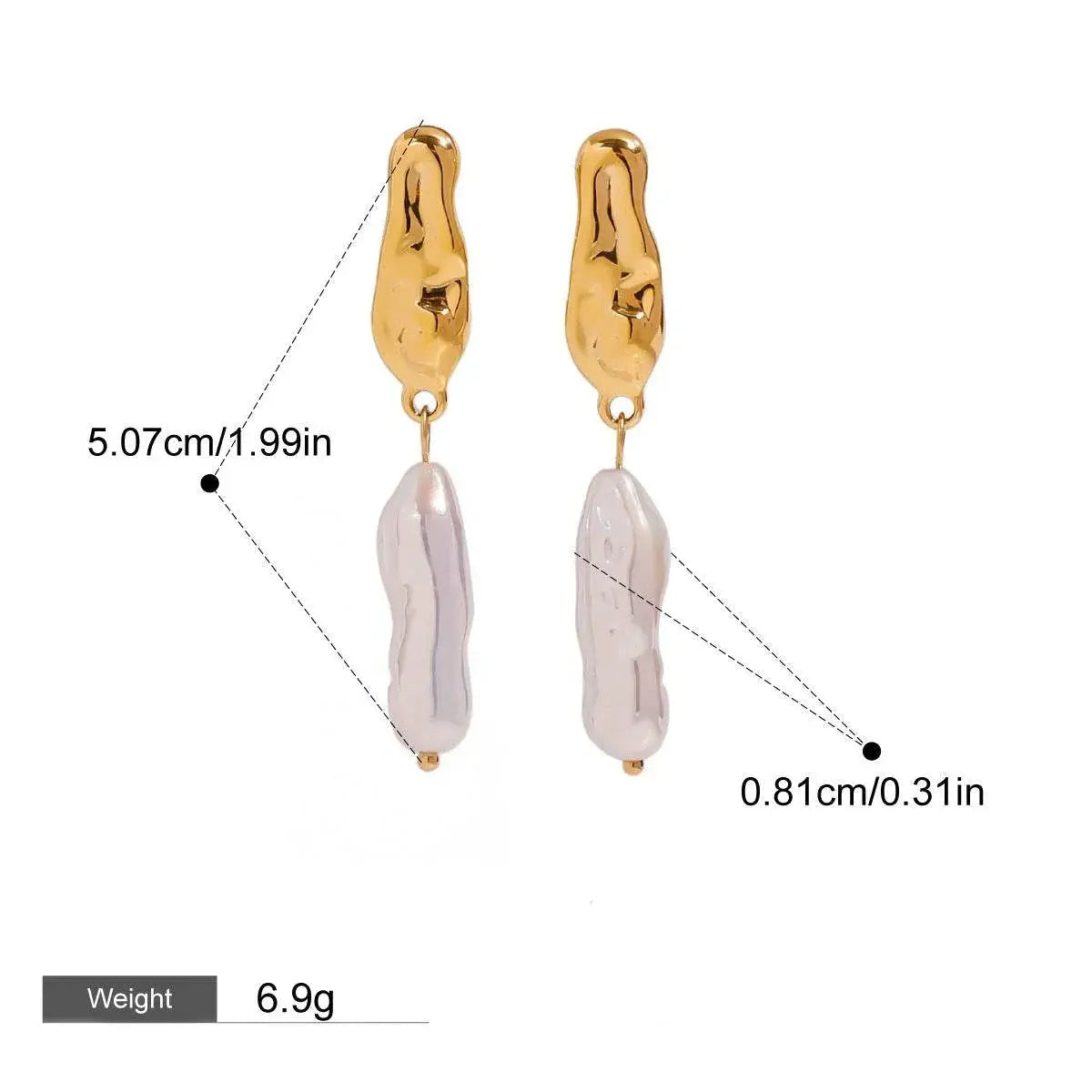 Stalactite Earrings - Salt Lily