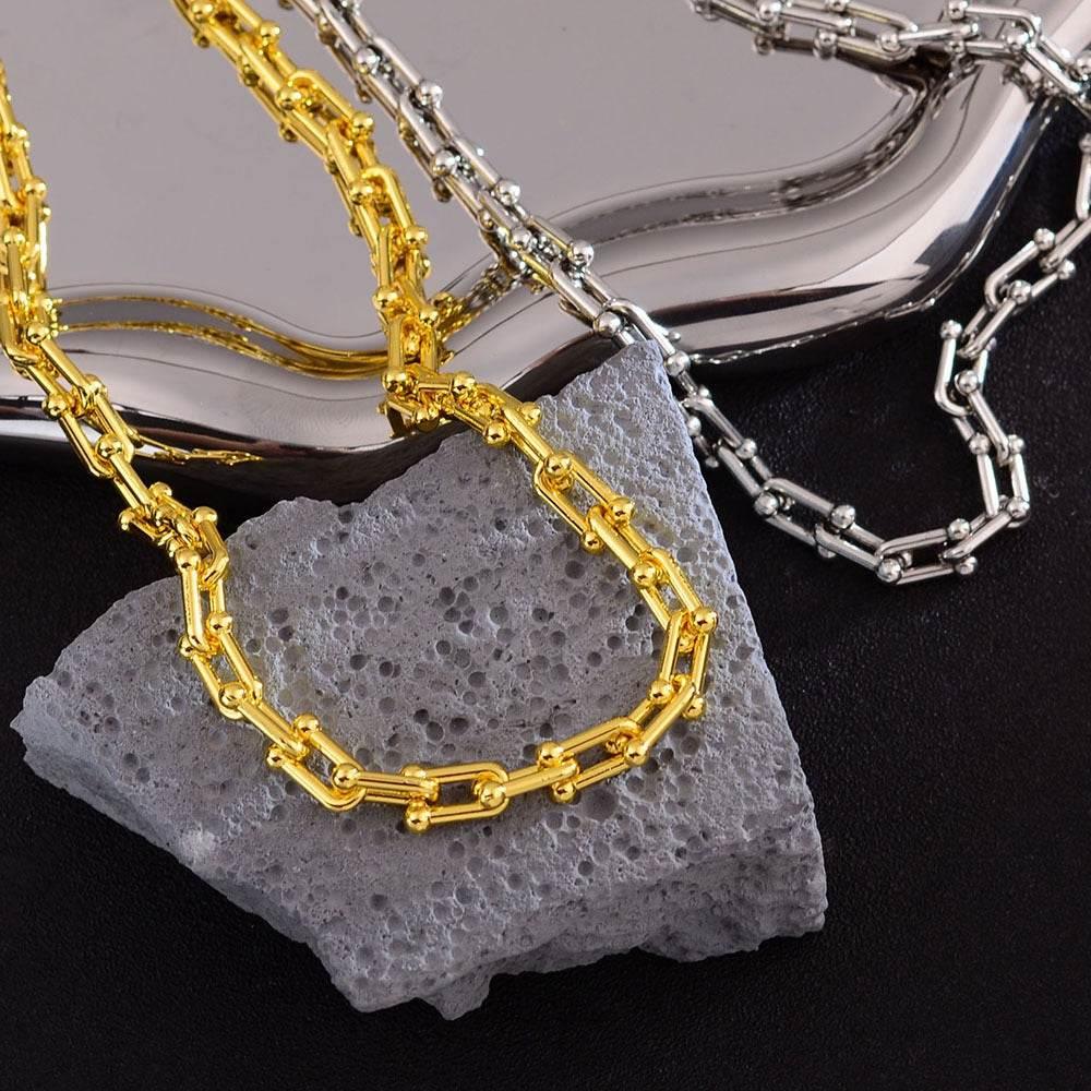 Horseshoe Necklace & Bracelet Set - Salt Lily