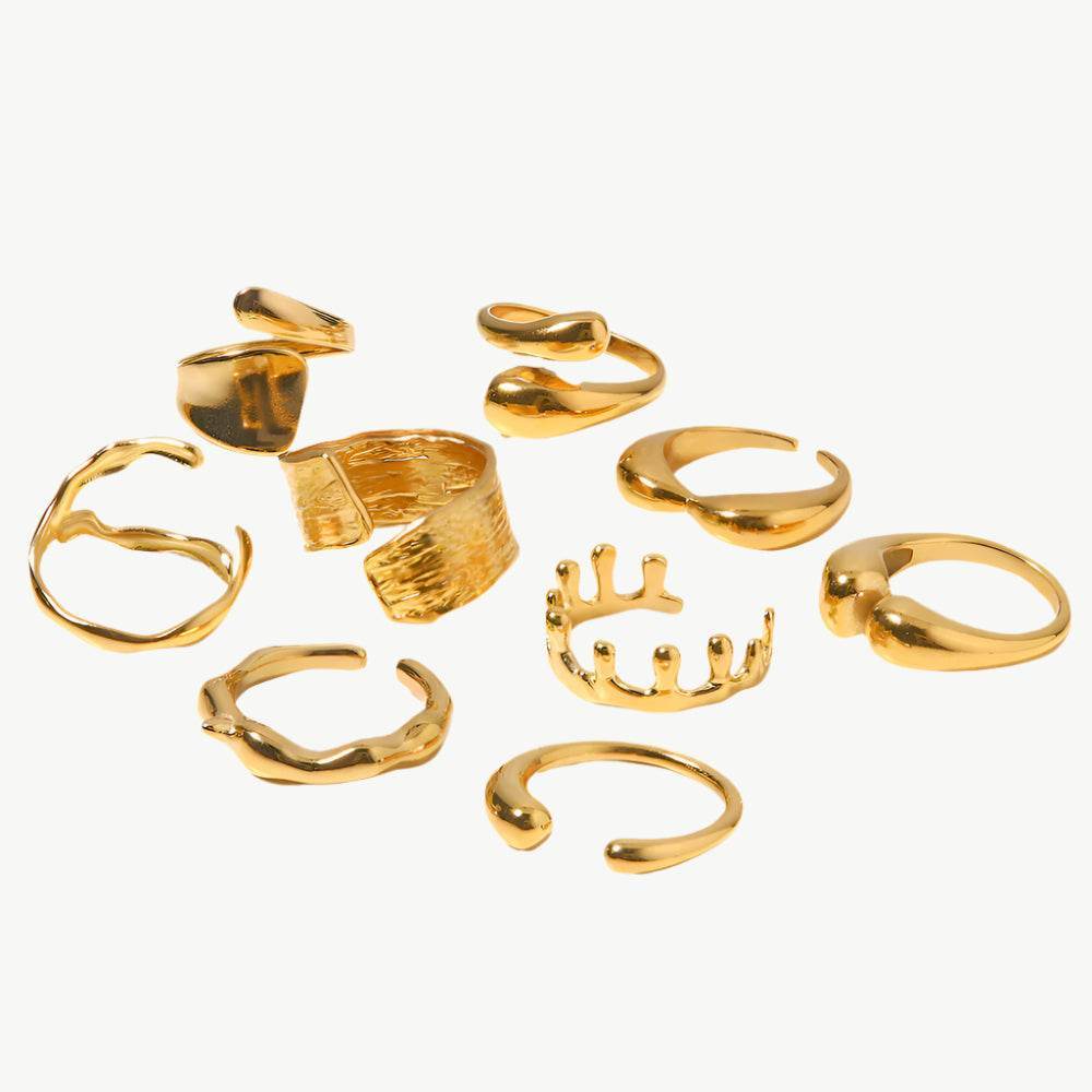 Driftwood Ring Adjustable Ring - Salt Lily