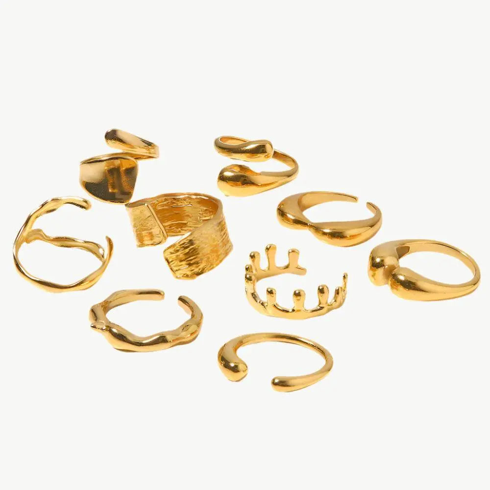 Driftwood Ring Adjustable Ring - Salt Lily