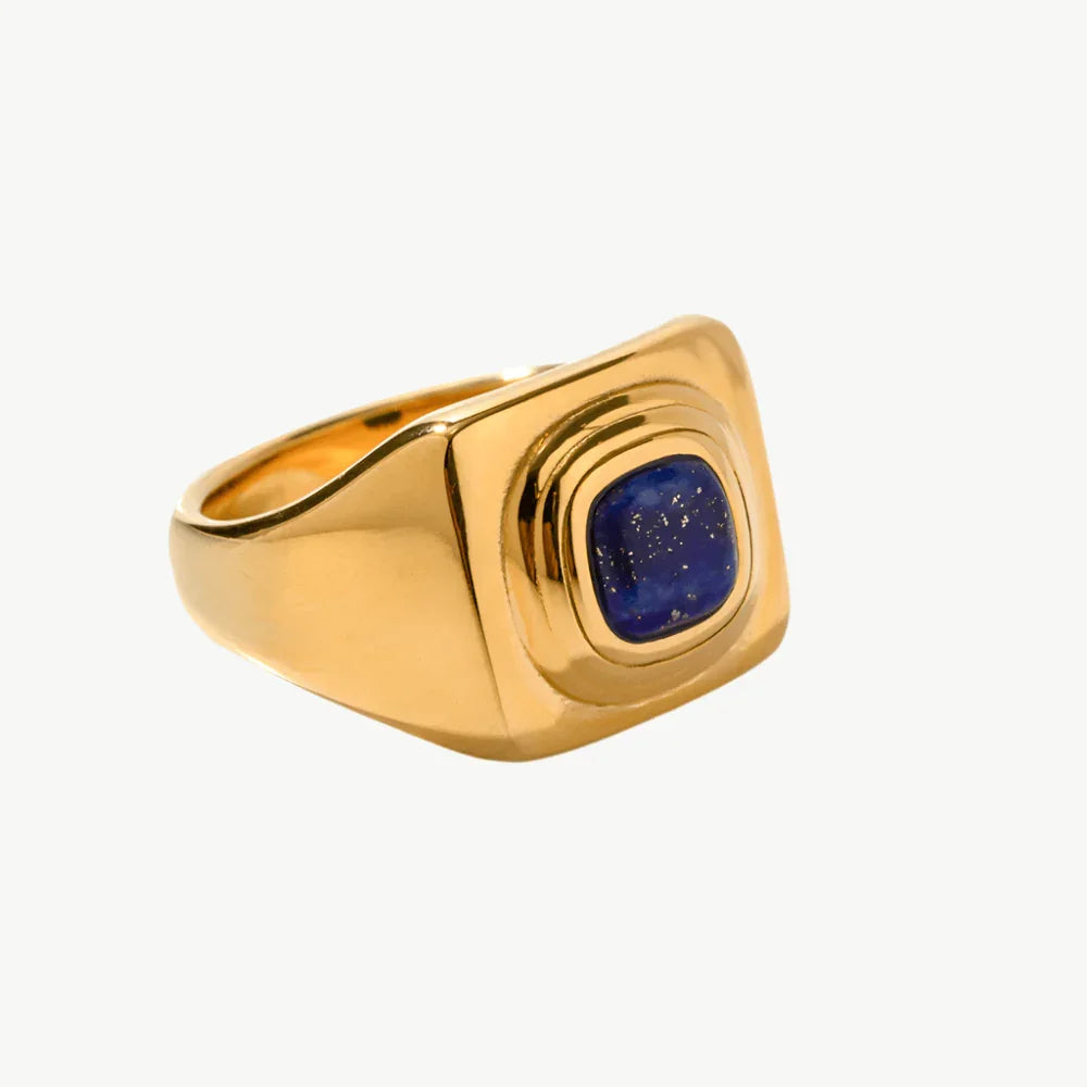 Lapis Ring - Salt Lily