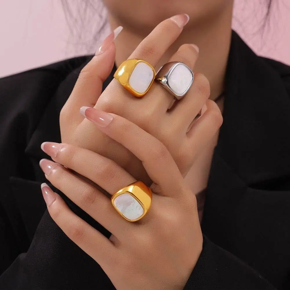 The Mother Ring - Gold & Silver - Salt Lily