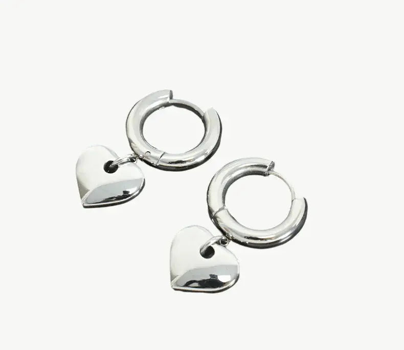 Heart Earrings - Salt Lily