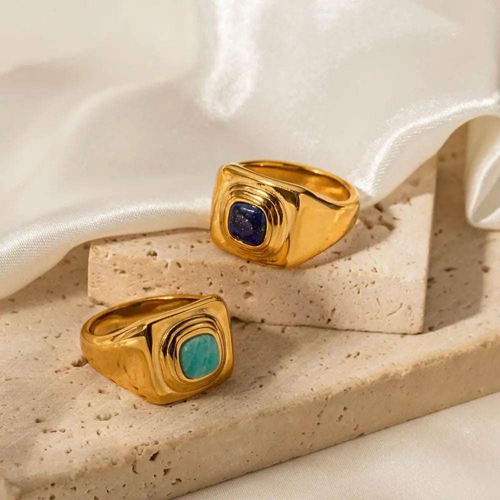 Lapis Ring - Salt Lily