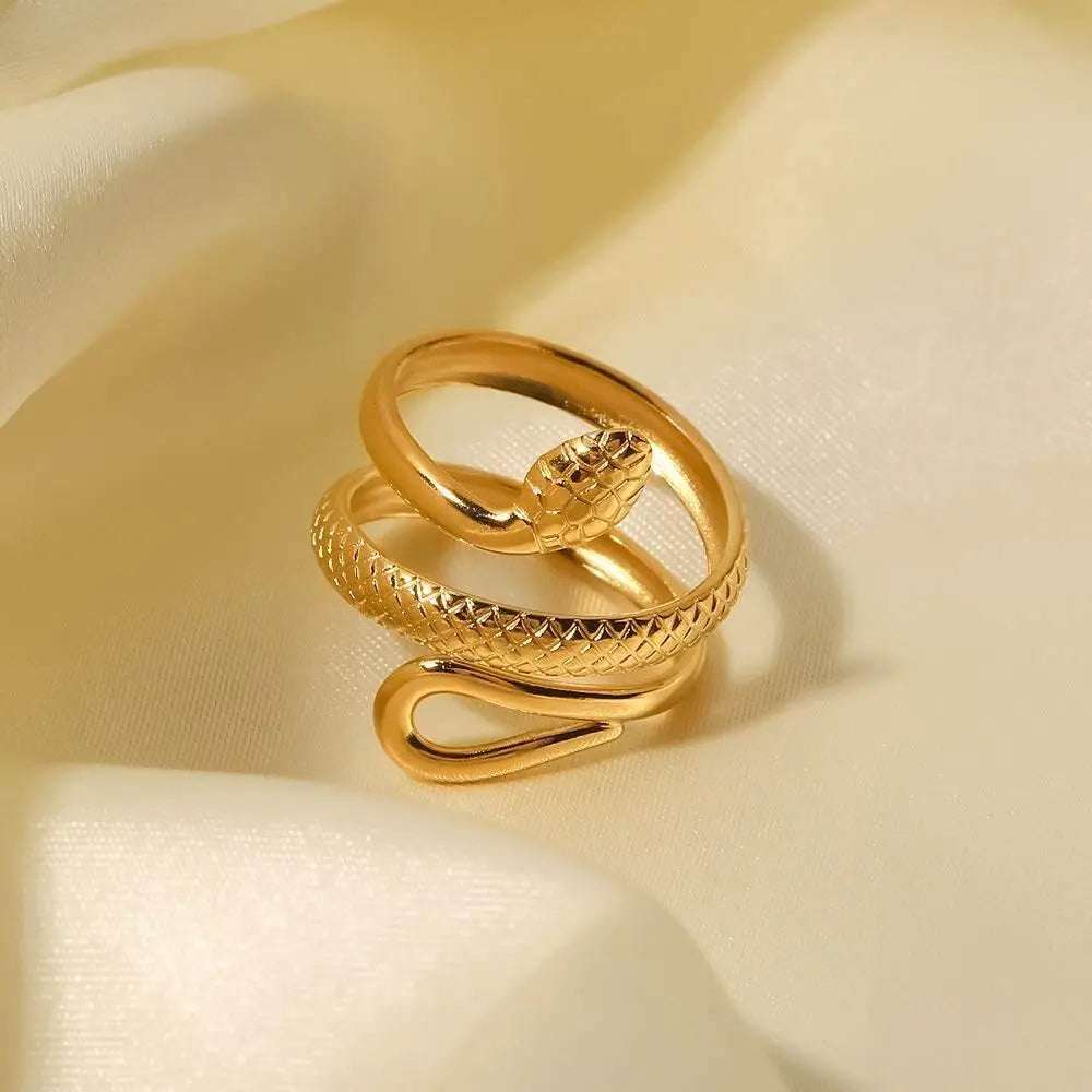 The Mamba Snake Ring - Salt Lily