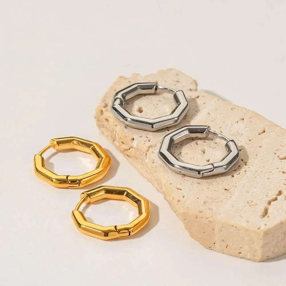 Octo Gold & Silver Earrings - Salt Lily