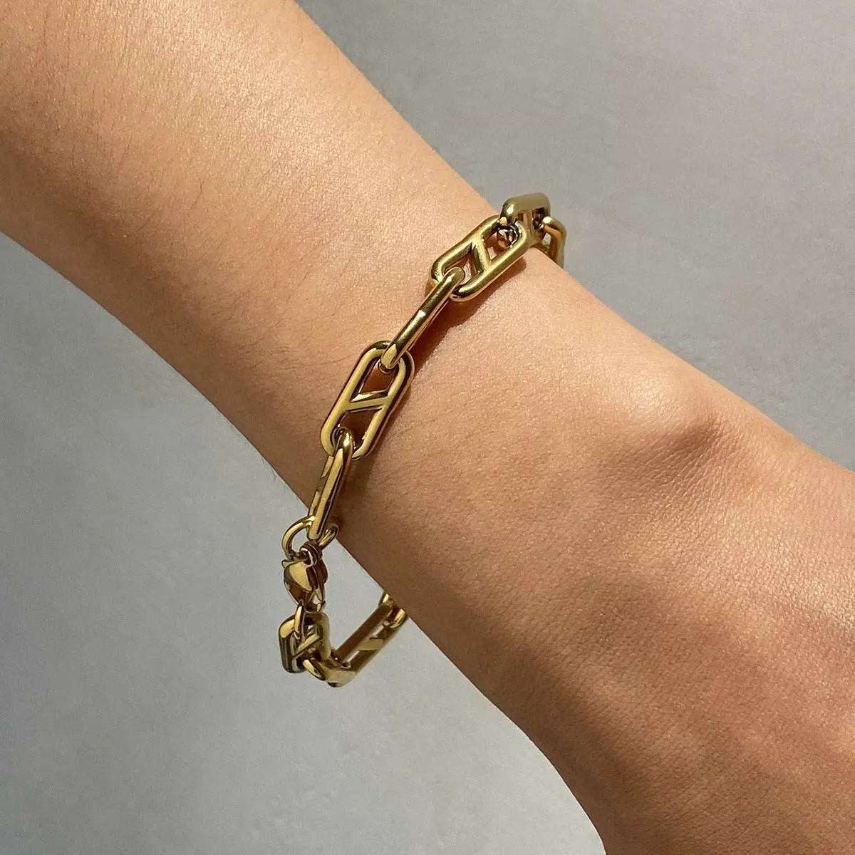 Paperclip Bracelet - Salt Lily