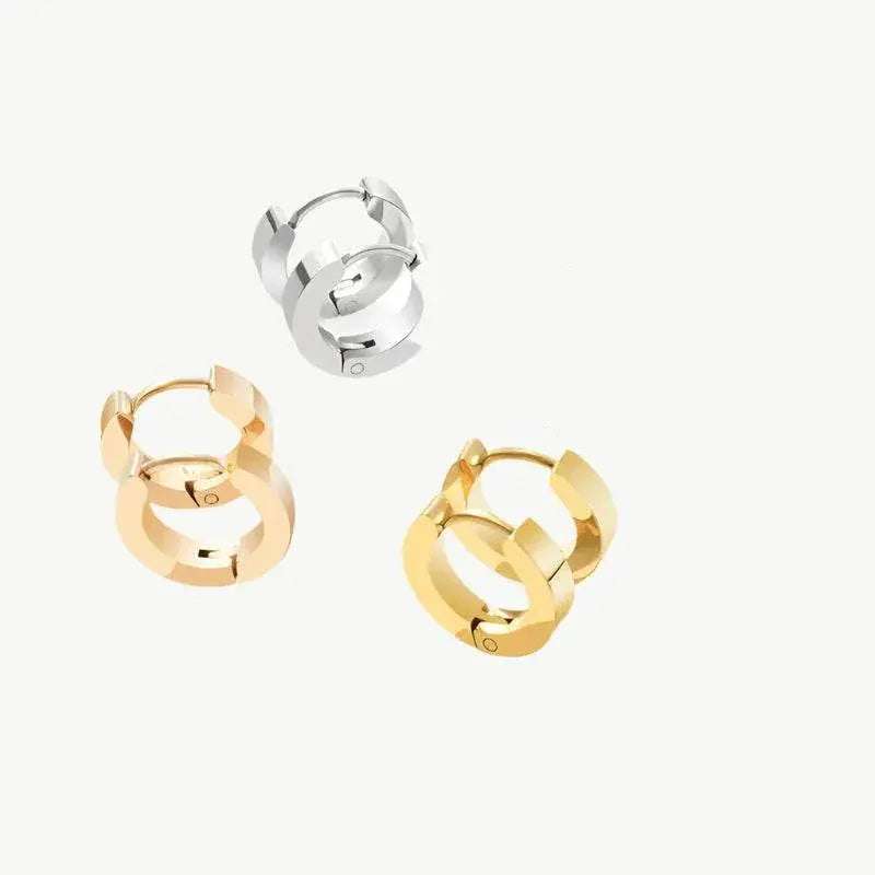 Huggie Earrings - Salt Lily
