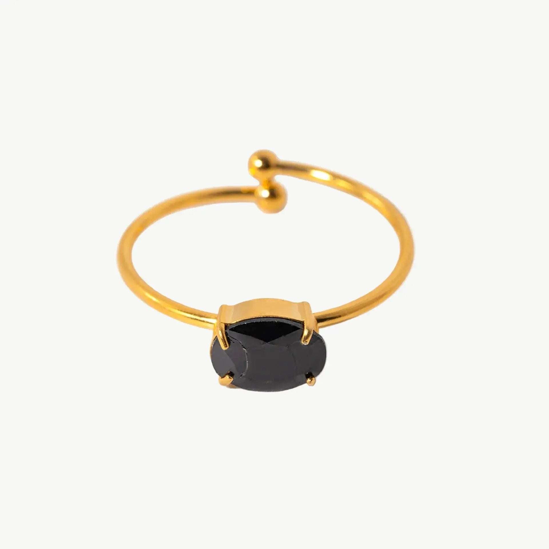 Solara Gemstone Pop Ring - Salt Lily