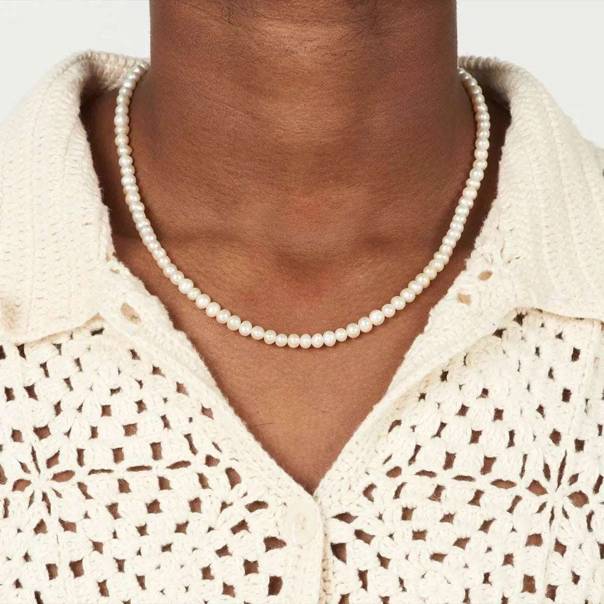 Classic Pearl Necklace - Salt Lily