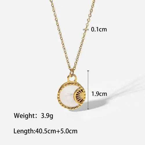 The Mother Moon Necklace - Salt Lily