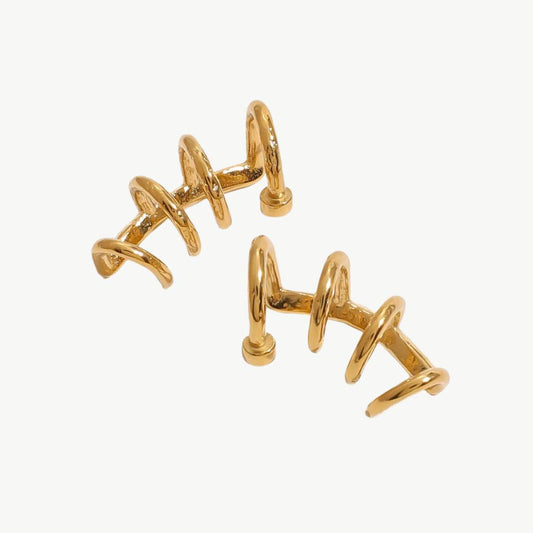 The Quad Hoops – Modern, Sculptural, Bold - Salt Lily