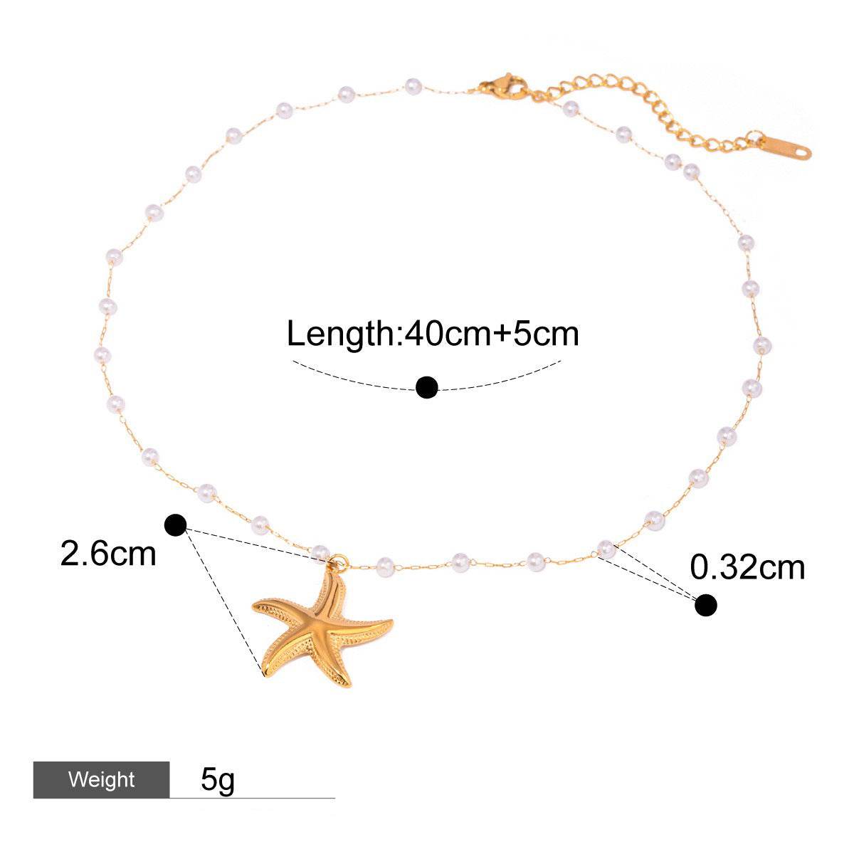 The Starfish & Pearl Set - Salt Lily