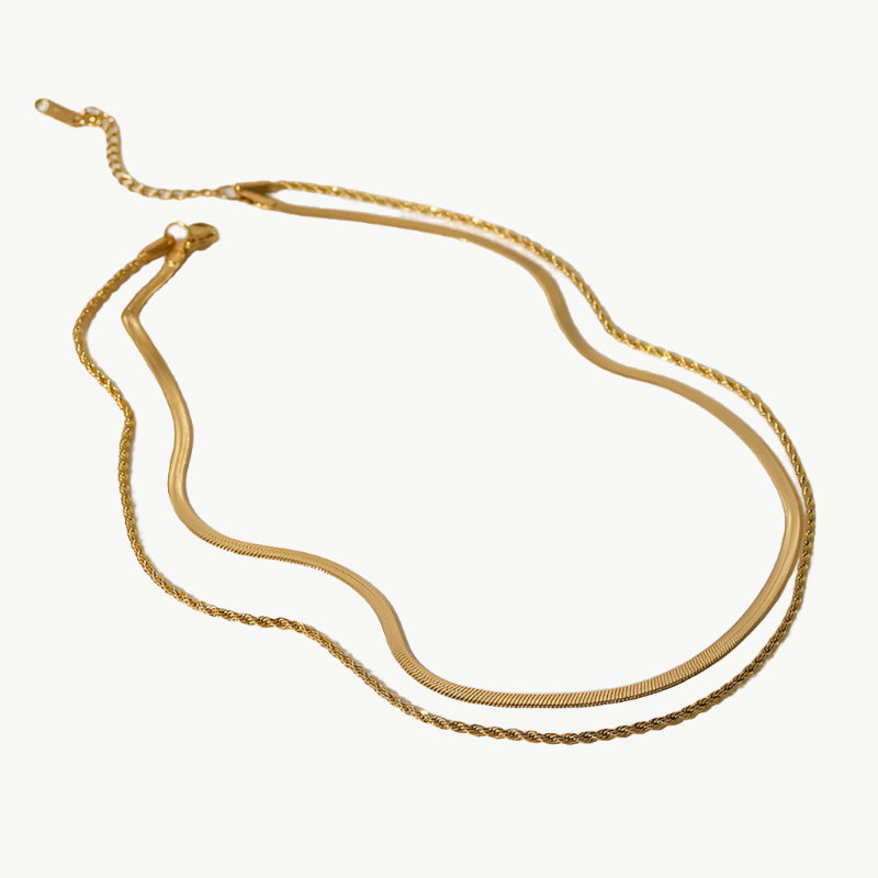 Layered Gold Necklace