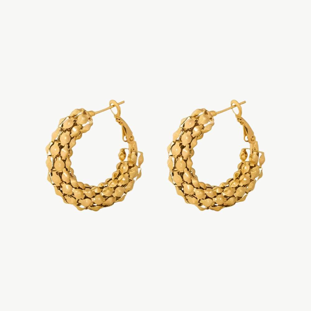 Scales C-Shaped Earring - Salt Lily