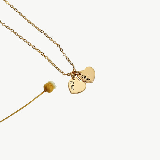 The Love Note Necklace - Customizable Design