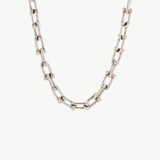 Horseshoe Chain Necklace & Bracelet Set - Salt Lily