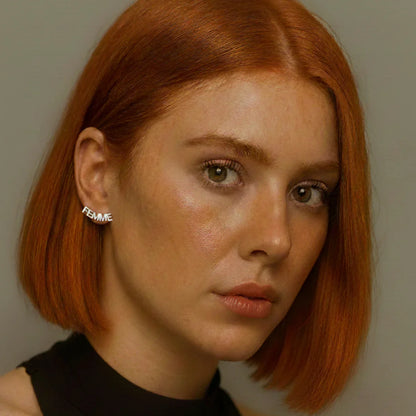 FEMME S925 Silver Earrings - Salt Lily