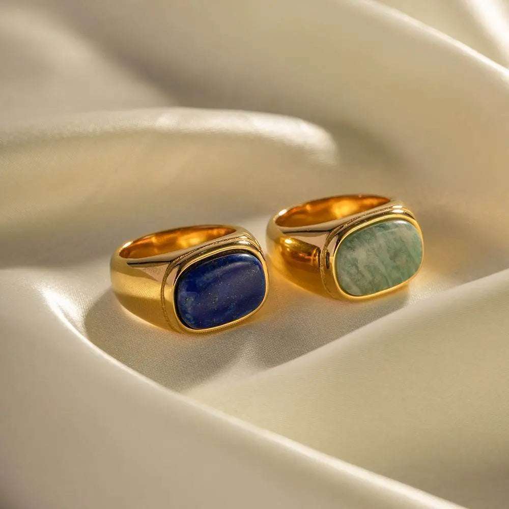 Agate Stone Rings - Salt Lily