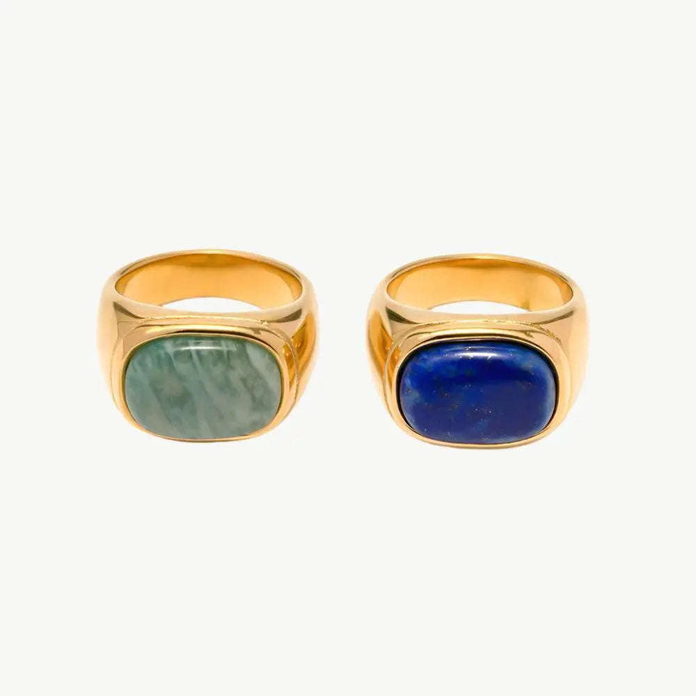 Agate Stone Rings - Salt Lily