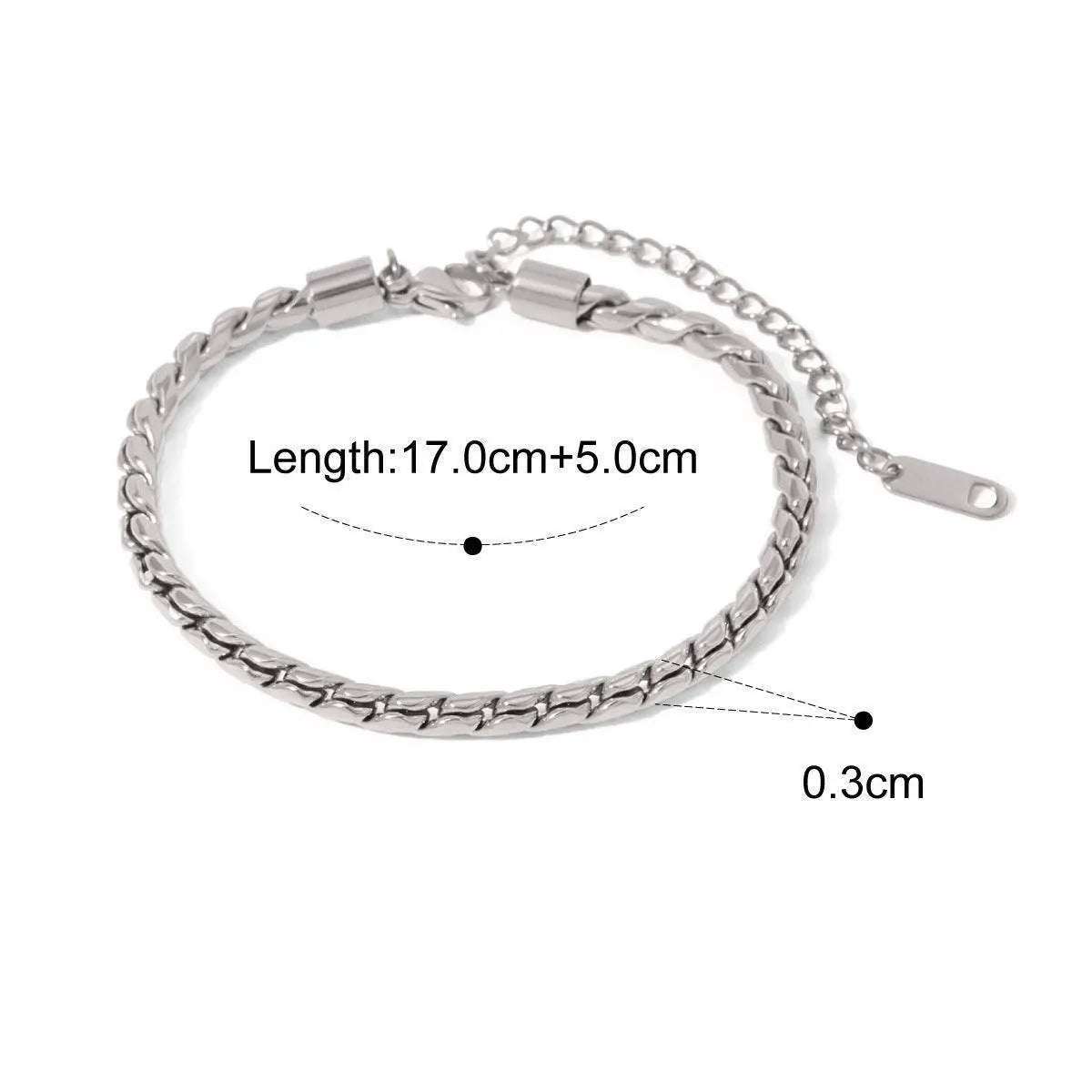 Beach Twist Necklace & Bracelet Set - Salt Lily