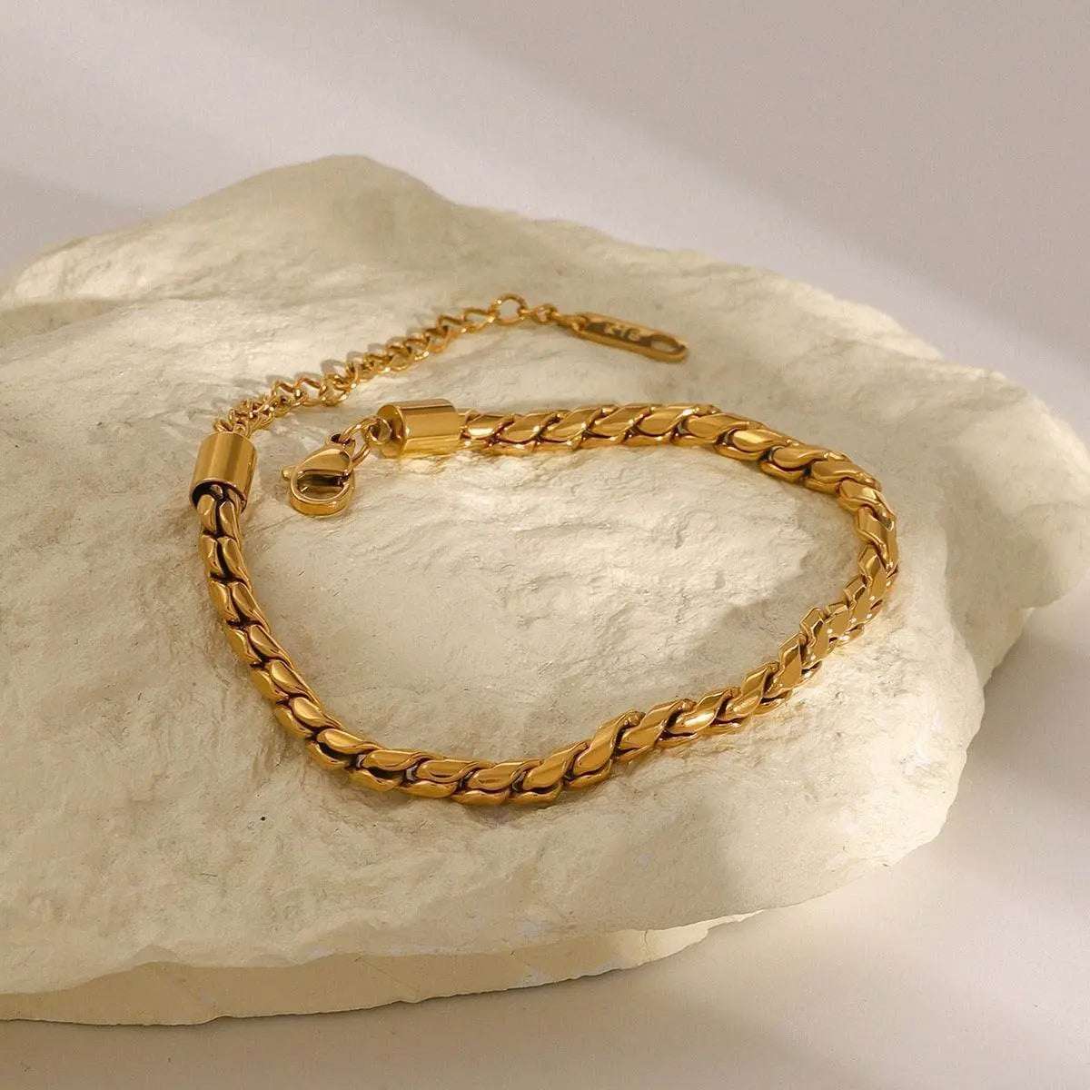 Beach Twist Necklace & Bracelet Set - Salt Lily